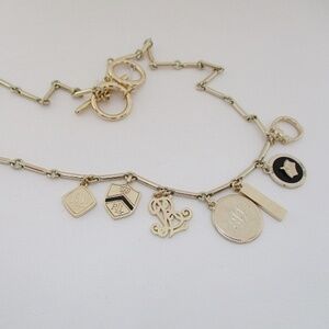 RALPH LAUREN Gold Charms Necklace